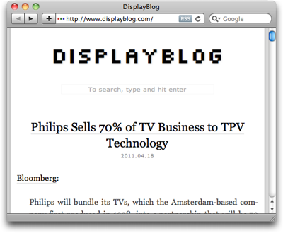 DisplayblogMainPage